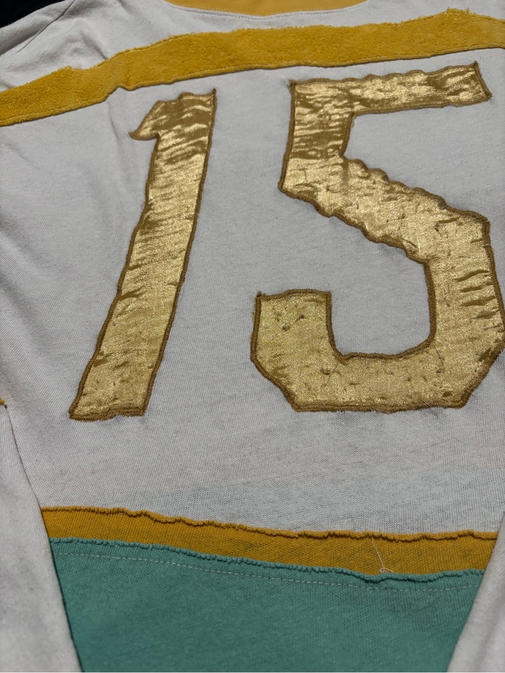 We The Free White Tee with Gold numbers - Picture 6 of 6
